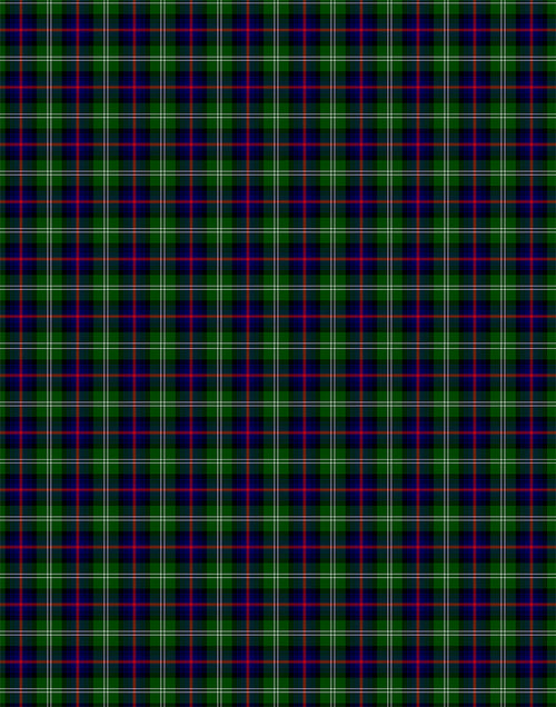 Sutherland tartan swatch