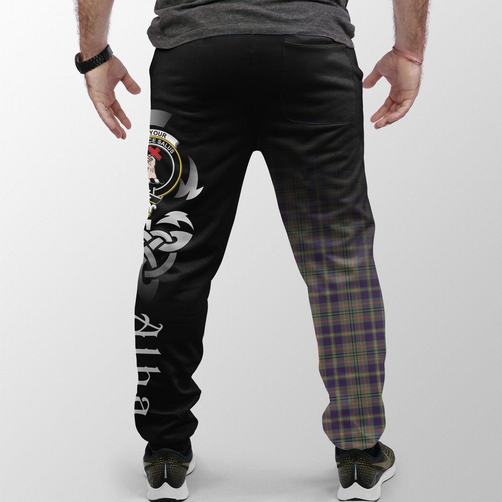 Clan Tailyour Weathered Tartan Crest Jogger Sweatpants  Alba Celtic Style KQ16  Tartan Today   