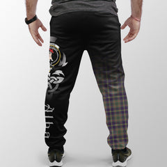 Clan Tailyour Weathered Tartan Crest Jogger Sweatpants  Alba Celtic Style KQ16  Tartan Today   