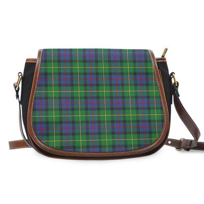 Clan Tait Modern Tartan Saddle Handbags