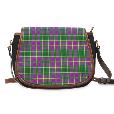 Clan Taylor Tartan Saddle Handbags