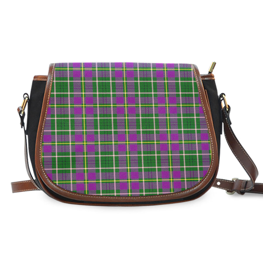 Clan Taylor Tartan Saddle Handbags