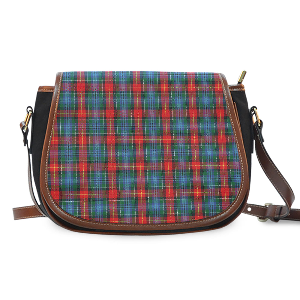Clan Teall of Teallach Tartan Saddle Handbags JA23 Clan Borthwick Tartan Today   