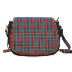 Clan Teall of Teallach Tartan Saddle Handbags JA23 Clan Borthwick Tartan Today   