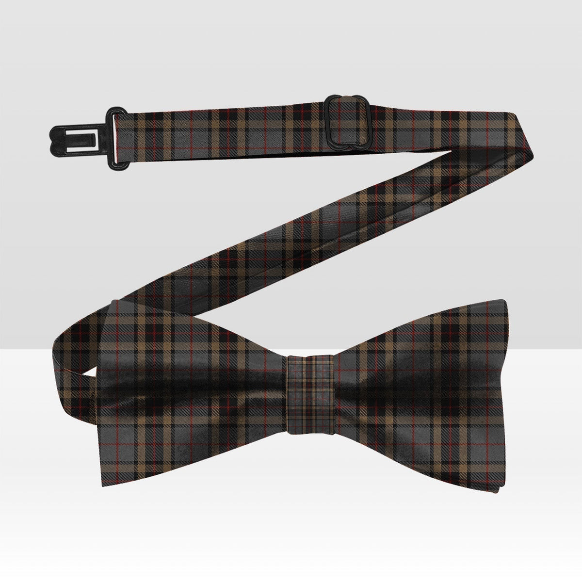 Clan Thompson Special Grey Tartan Bow Tie IO78 Clan Thompson Tartan Today   