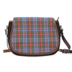 Clan Unnamed Tartan Saddle Handbags FO27 Clan Borthwick Tartan Today   