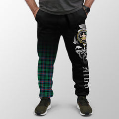 Clan Urquhart Broad Red Ancient Tartan Crest Jogger Sweatpants  Alba Celtic Style NI99 Clan Urquhart Tartan Today   
