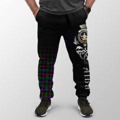 Clan Urquhart Modern Tartan Crest Jogger Sweatpants  Alba Celtic Style FN92 Clan Urquhart Tartan Today   