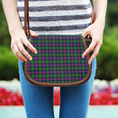 Clan Urquhart Modern Tartan Saddle Handbags WI46 Clan Urquhart Tartan Today   