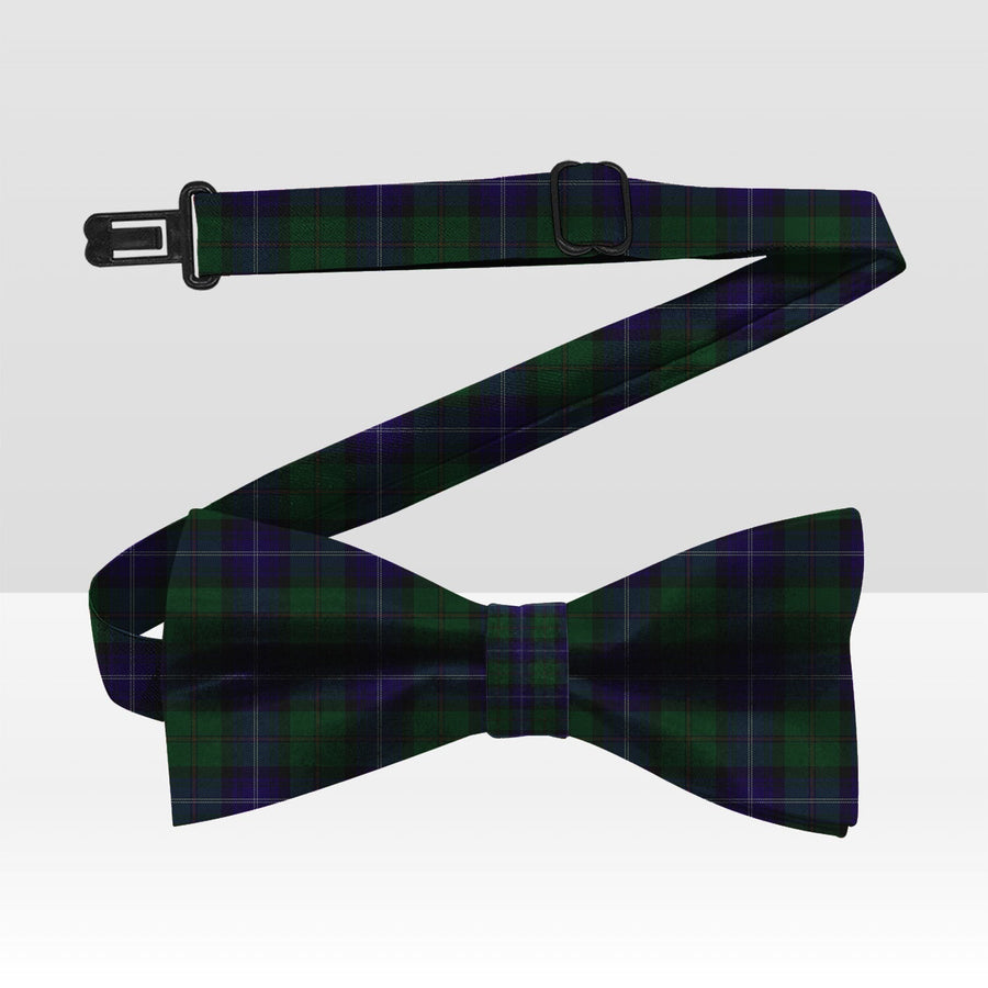 Clan Urquhart White Line Tartan Bow Tie PJ42 Clan Urquhart Tartan Today   
