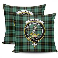 Clan Wallace Hunting Ancient Tartan Crest Pillow Cover FV59 Clan Wallace Tartan Today   