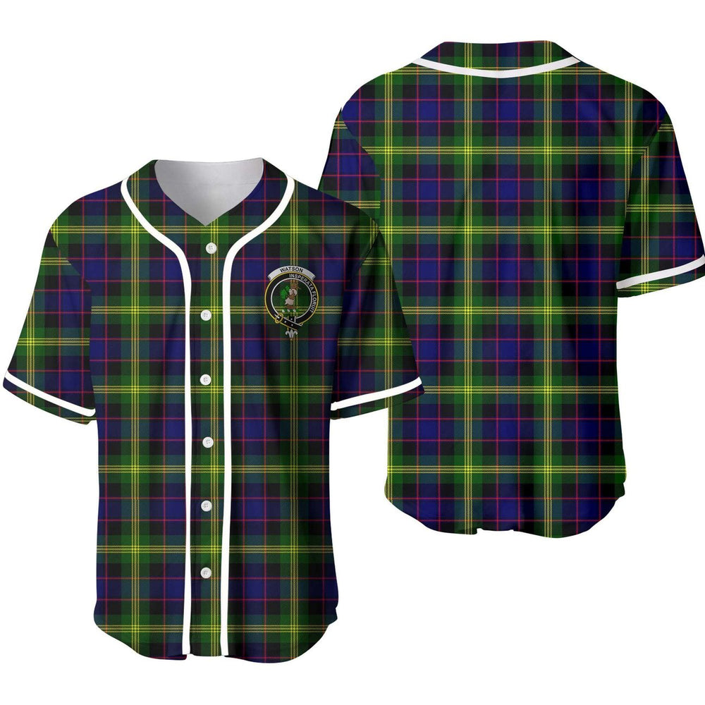 Clan Watson Tartan Unisex Baseball Jersey ZT83GM18 Clan Watson Tartan Today   