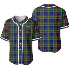 Clan Whitelaw Tartan Unisex Baseball Jersey FY11EI89 Clan Whitelaw Tartan Today   
