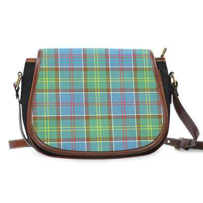 Clan Whitelaw Tartan Saddle Handbags