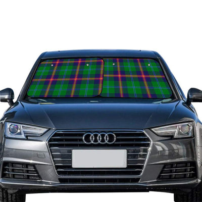 Clan Young Modern Tartan Car Sun Shade 2 Pieces