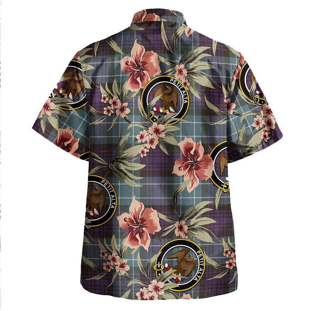 Abercrombie Weathered Tartan Clan Crest Badge Aloha Hawaiian Shirt Tropical Old Style ZD86 Abercrombie Weathered Tartan Tartan Today   