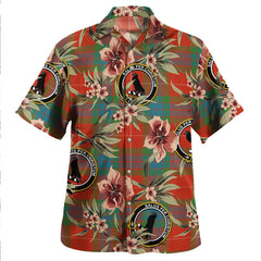 Abernethy Ancient Tartan Clan Crest Badge Aloha Hawaiian Shirt Tropical Old Style II42 Abernethy Ancient Tartan Tartan Today   