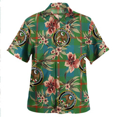 Agnew (MacAgnew) Ancient Tartan Clan Crest Badge Aloha Hawaiian Shirt Tropical Old Style LK56 Agnew (MacAgnew) Ancient Tartan Tartan Today   