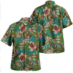 Agnew (MacAgnew) Ancient Tartan Clan Crest Badge Aloha Hawaiian Shirt Tropical Old Style LK56 Agnew (MacAgnew) Ancient Tartan Tartan Today   