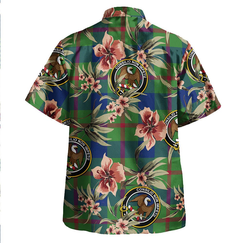 Agnew (MacAgnew) Modern Tartan Clan Crest Badge Aloha Hawaiian Shirt Tropical Old Style XB55 Agnew (MacAgnew) Modern Tartan Tartan Today   