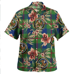 Agnew (MacAgnew) Modern Tartan Clan Crest Badge Aloha Hawaiian Shirt Tropical Old Style XB55 Agnew (MacAgnew) Modern Tartan Tartan Today   