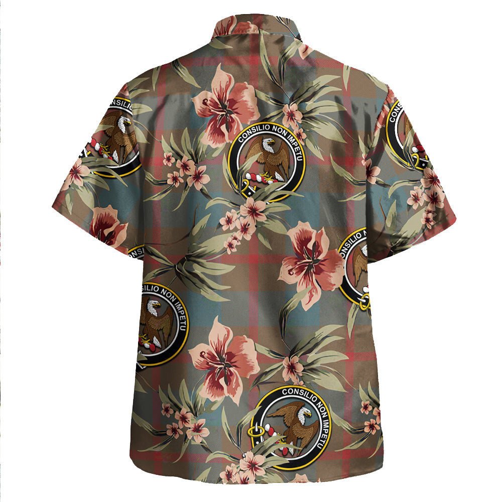 Agnew (MacAgnew) Weathered Tartan Clan Crest Badge Aloha Hawaiian Shirt Tropical Old Style MS15 Agnew (MacAgnew) Weathered Tartan Tartan Today   