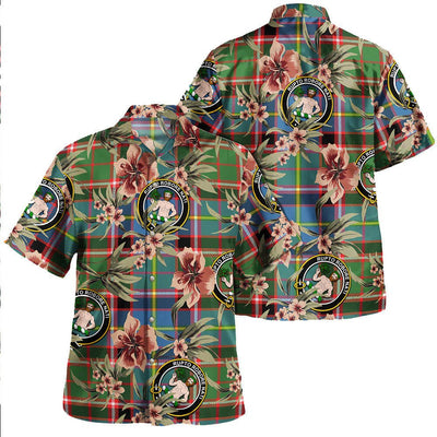 Aikenhead Tartan Clan Crest Badge Aloha Hawaiian Shirt Tropical Old Style TA54