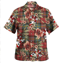 Aitken Weathered Tartan Clan Crest Badge Aloha Hawaiian Shirt Tropical Old Style RJ85 Aitken Weathered Tartan Tartan Today   