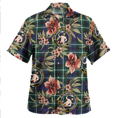 Allardice Tartan Clan Crest Badge Aloha Hawaiian Shirt Tropical Old Style PR93 Allardice Tartan Tartan Today   