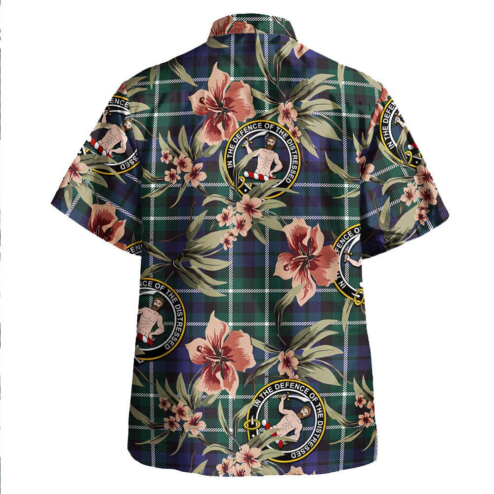 Allardice Tartan Clan Crest Badge Aloha Hawaiian Shirt Tropical Old Style PR93 Allardice Tartan Tartan Today   