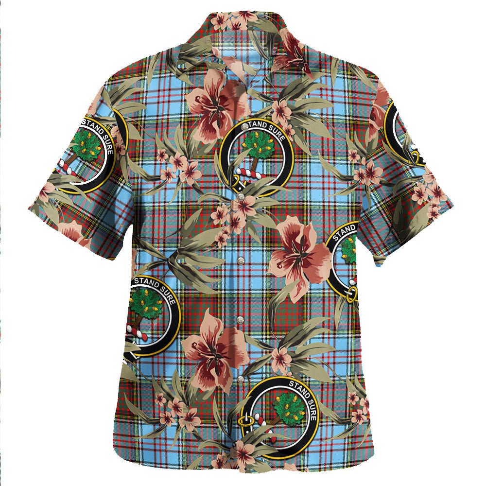 Anderson Ancient Tartan Clan Crest Badge Aloha Hawaiian Shirt Tropical Old Style NE66 Anderson Ancient Tartan Tartan Today   
