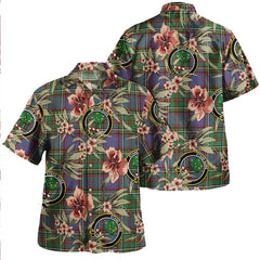 Anderson of Kinneddar Hunting Weathered Tartan Clan Crest Badge Aloha Hawaiian Shirt Tropical Old Style BP65 Anderson of Kinneddar Hunting Weathered Tartan Tartan Today   