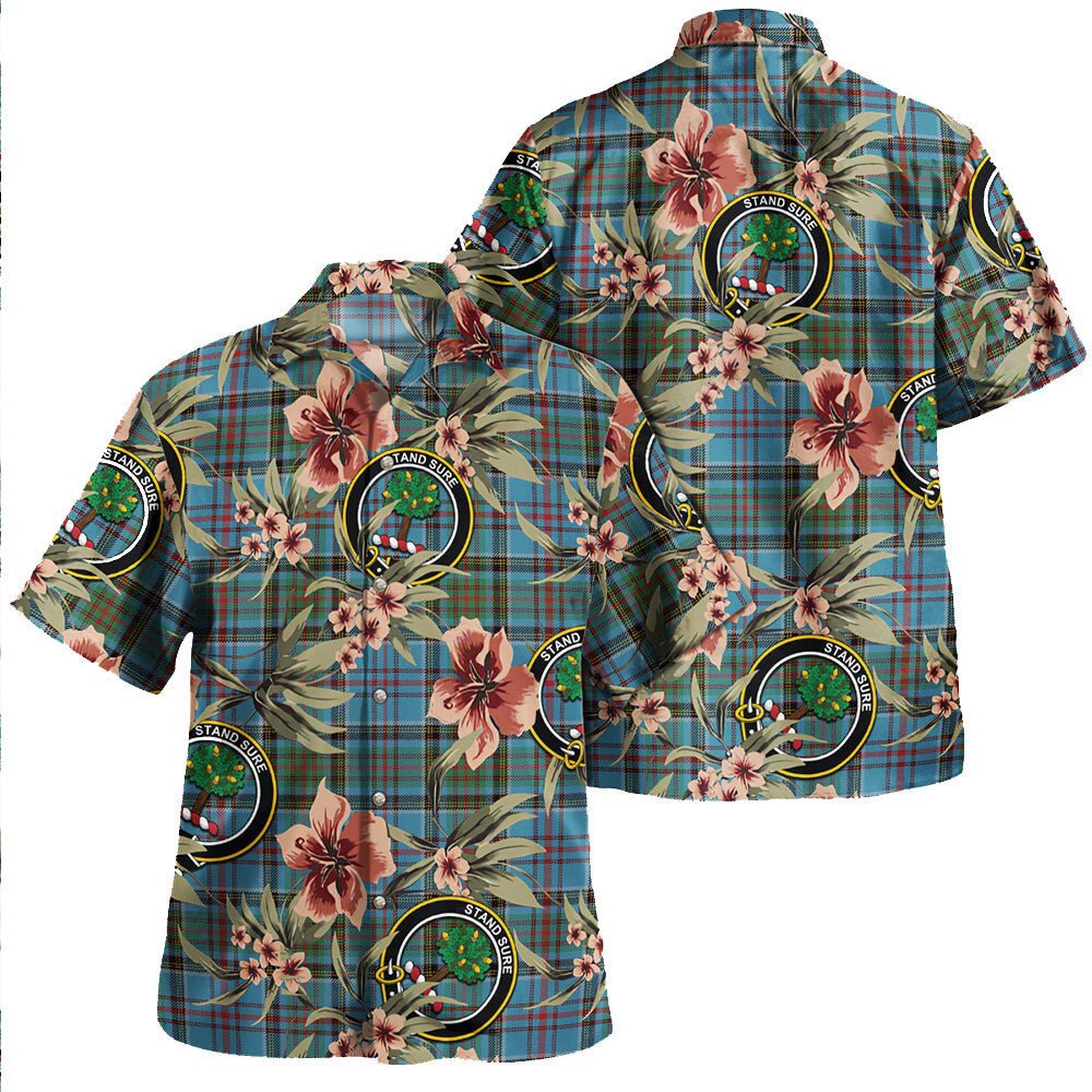 Anderson Old Modern Tartan Clan Crest Badge Aloha Hawaiian Shirt Tropical Old Style IN46 Anderson Old Modern Tartan Tartan Today   