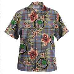 Anderson Old Weathered Tartan Clan Crest Badge Aloha Hawaiian Shirt Tropical Old Style FM25 Anderson Old Weathered Tartan Tartan Today   