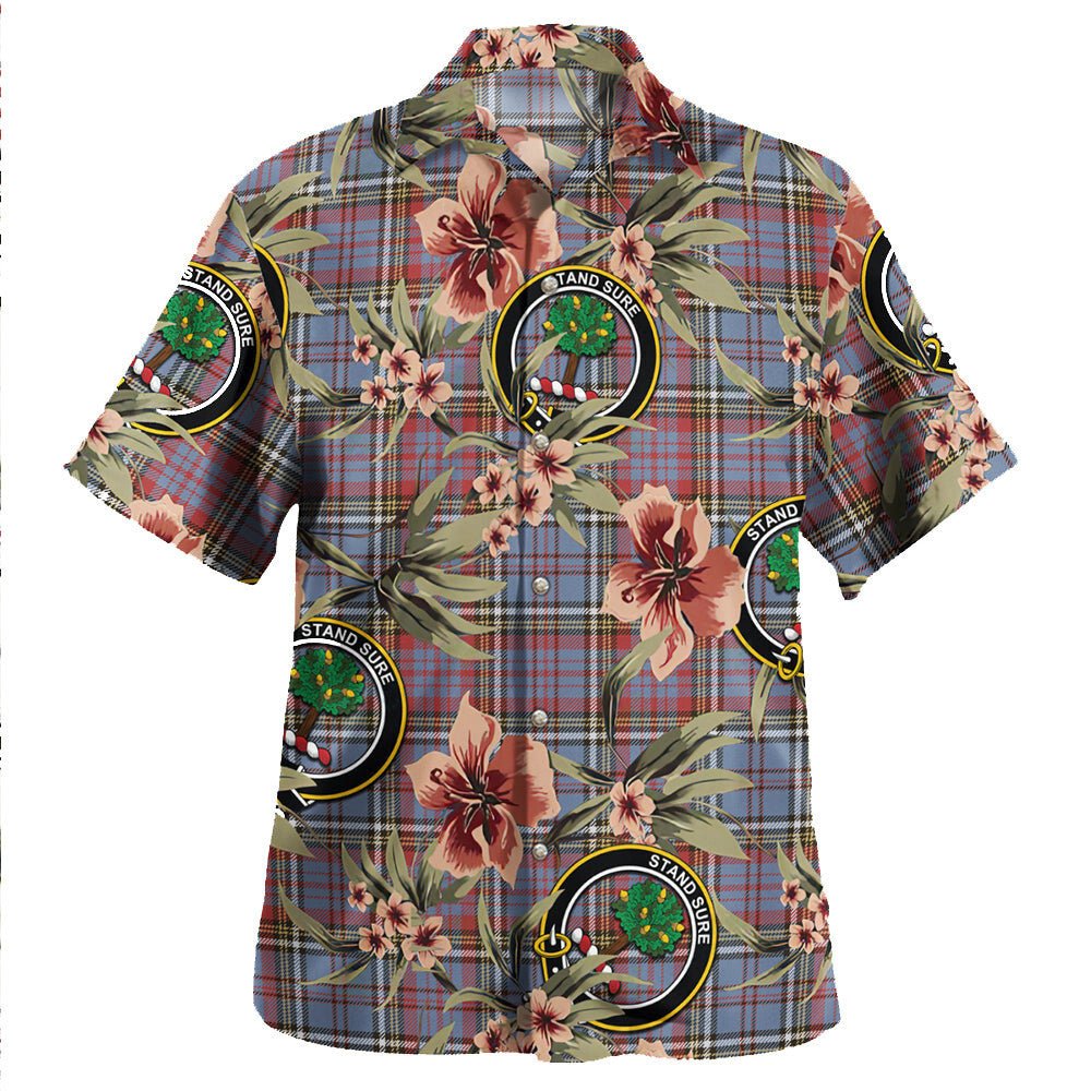 Anderson Red Tartan Clan Crest Badge Aloha Hawaiian Shirt Tropical Old Style DR43 Anderson Red Tartan Tartan Today   