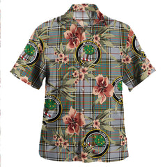 Anderson Ross Ancient Tartan Clan Crest Badge Aloha Hawaiian Shirt Tropical Old Style VH31 Anderson Ross Ancient Tartan Tartan Today   