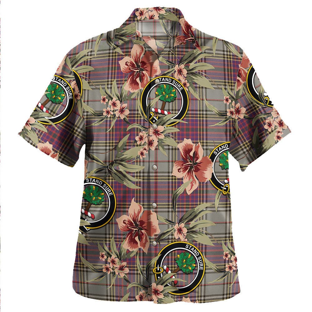 Anderson Ross Weathered Tartan Clan Crest Badge Aloha Hawaiian Shirt Tropical Old Style PX28 Anderson Ross Weathered Tartan Tartan Today   
