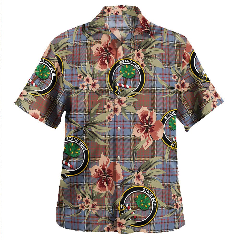 Anderson Weathered Tartan Clan Crest Badge Aloha Hawaiian Shirt Tropical Old Style PB46 Anderson Weathered Tartan Tartan Today   