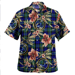 Arbuthnot Modern Tartan Clan Crest Badge Aloha Hawaiian Shirt Tropical Old Style QM67 Arbuthnot Modern Tartan Tartan Today   