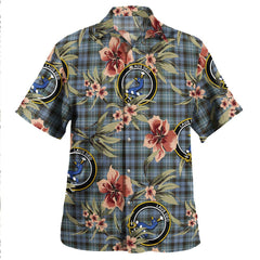 Arbuthnot Weathered Tartan Clan Crest Badge Aloha Hawaiian Shirt Tropical Old Style DZ96 Arbuthnot Weathered Tartan Tartan Today   