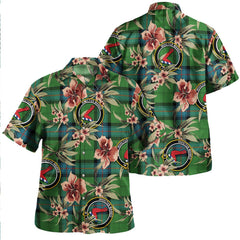 Armstrong Ancient Tartan Clan Crest Badge Aloha Hawaiian Shirt Tropical Old Style JD86 Armstrong Ancient Tartan Tartan Today   