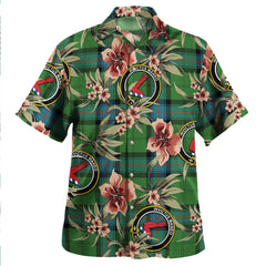 Armstrong Ancient Tartan Clan Crest Badge Aloha Hawaiian Shirt Tropical Old Style JD86 Armstrong Ancient Tartan Tartan Today   
