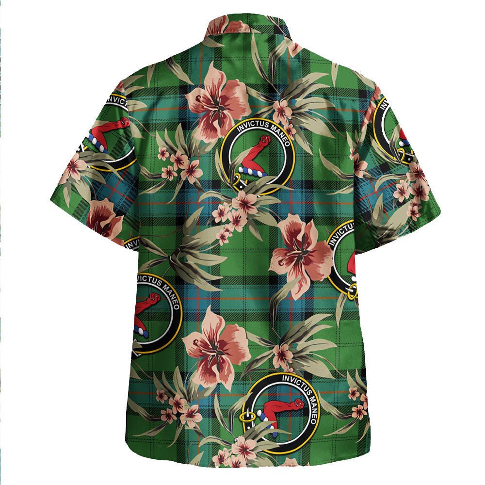 Armstrong Ancient Tartan Clan Crest Badge Aloha Hawaiian Shirt Tropical Old Style JD86 Armstrong Ancient Tartan Tartan Today   