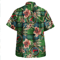 Armstrong Ancient Tartan Clan Crest Badge Aloha Hawaiian Shirt Tropical Old Style JD86 Armstrong Ancient Tartan Tartan Today   