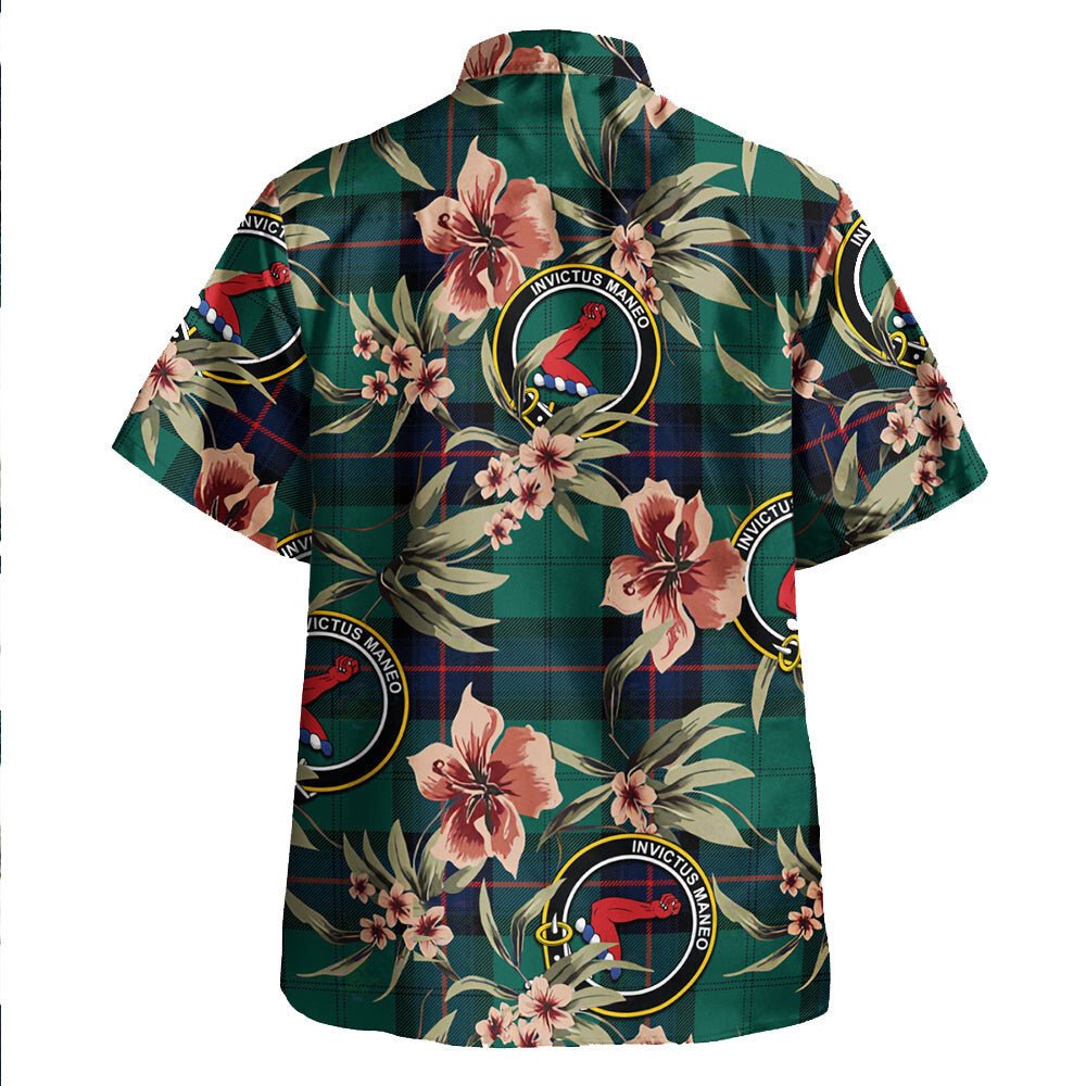 Armstrong Modern Tartan Clan Crest Badge Aloha Hawaiian Shirt Tropical Old Style OZ83 Armstrong Modern Tartan Tartan Today   