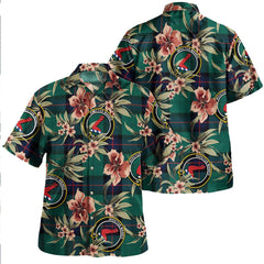 Armstrong Modern Tartan Clan Crest Badge Aloha Hawaiian Shirt Tropical Old Style OZ83 Armstrong Modern Tartan Tartan Today   