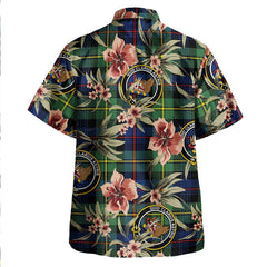 Baillie Modern Tartan Clan Crest Badge Aloha Hawaiian Shirt Tropical Old Style ZL72 Baillie Modern Tartan Tartan Today   