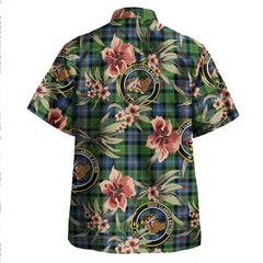 Baillie of Lamington Weathered Tartan Clan Crest Badge Aloha Hawaiian Shirt Tropical Old Style CP20 Baillie of Lamington Weathered Tartan Tartan Today   