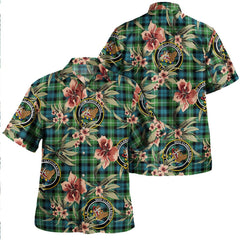 Baillie of Polkemmet Ancient Tartan Clan Crest Badge Aloha Hawaiian Shirt Tropical Old Style MG97 Baillie of Polkemmet Ancient Tartan Tartan Today   