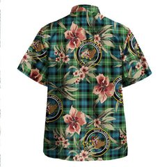 Baillie of Polkemmet Ancient Tartan Clan Crest Badge Aloha Hawaiian Shirt Tropical Old Style MG97 Baillie of Polkemmet Ancient Tartan Tartan Today   